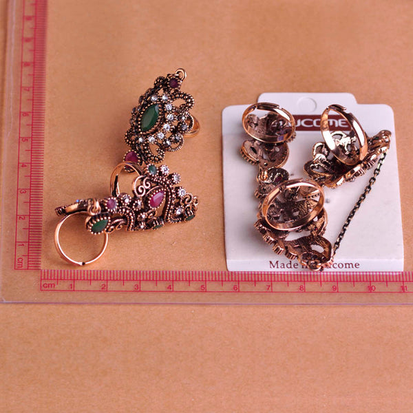 Turkish Two Finger Rings