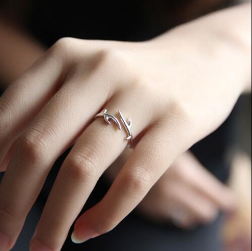 Jisensp New Fashion Animal Antler rings