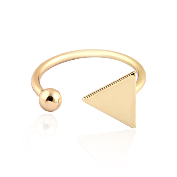 Triangle Ring Punk Jewelry