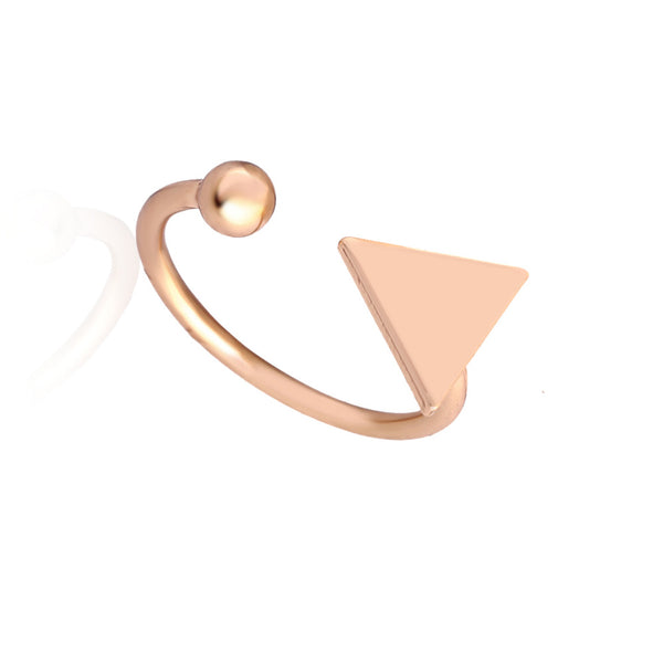 Triangle Ring Punk Jewelry