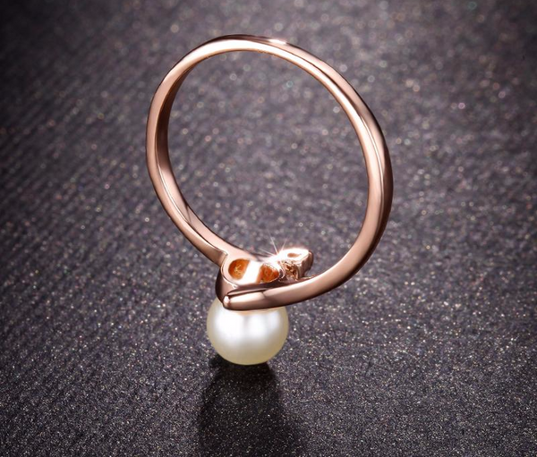 Tiny Rhinestones Accent Rings