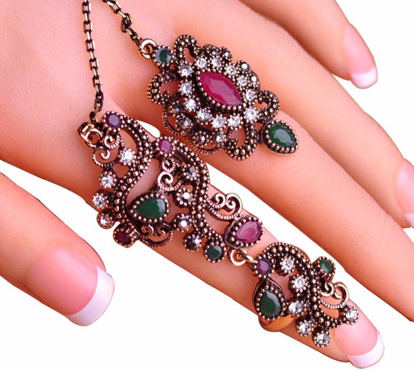 Turkish Two Finger Rings